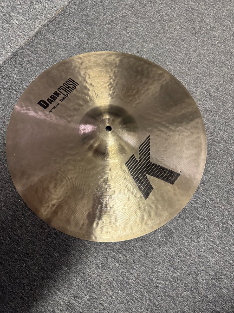 Zildjian K Dark Thin Crash 18”