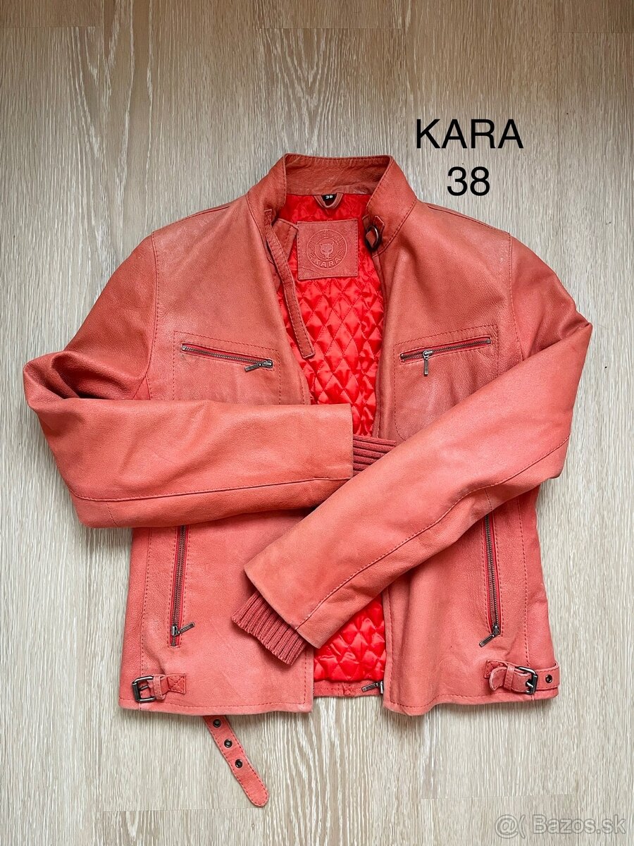 Dámska kožená bunda KARA (38)
