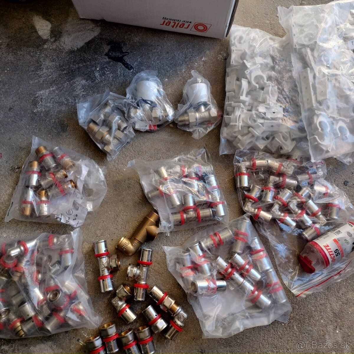 rúru Pex-Al-Pex tvarovky a fittingy na hliník plast