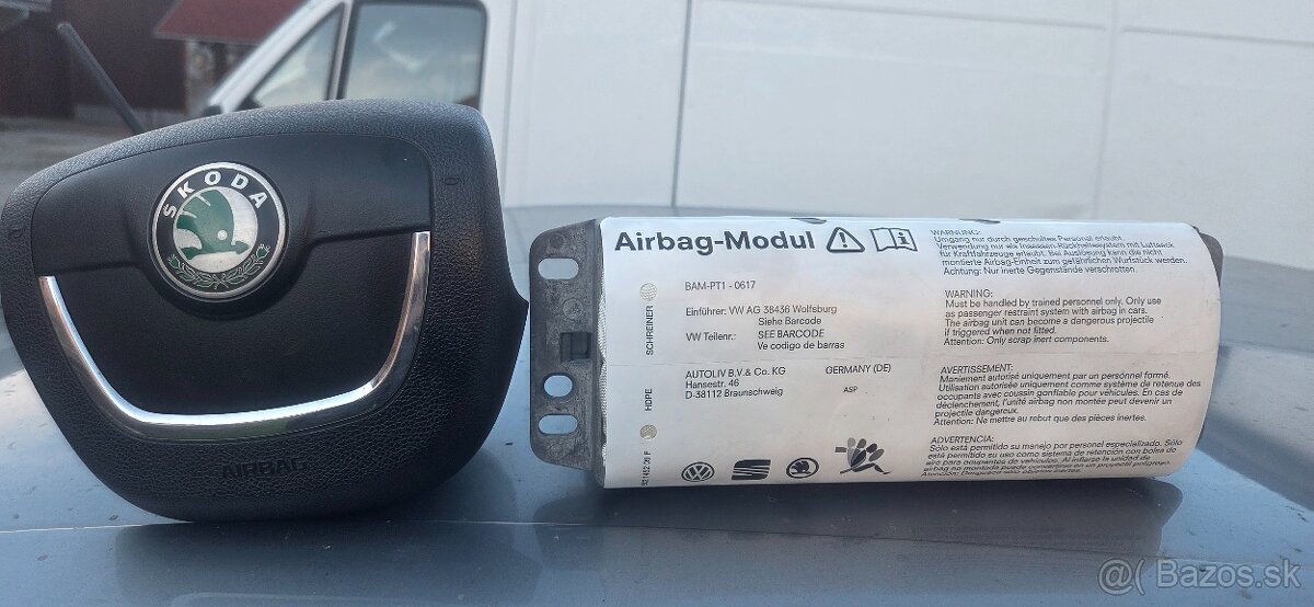 Airbagy škoda octavia facelift