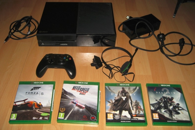 🎮 XBOX ONE 500Gb 🎮 1 ovladac + 4 hry