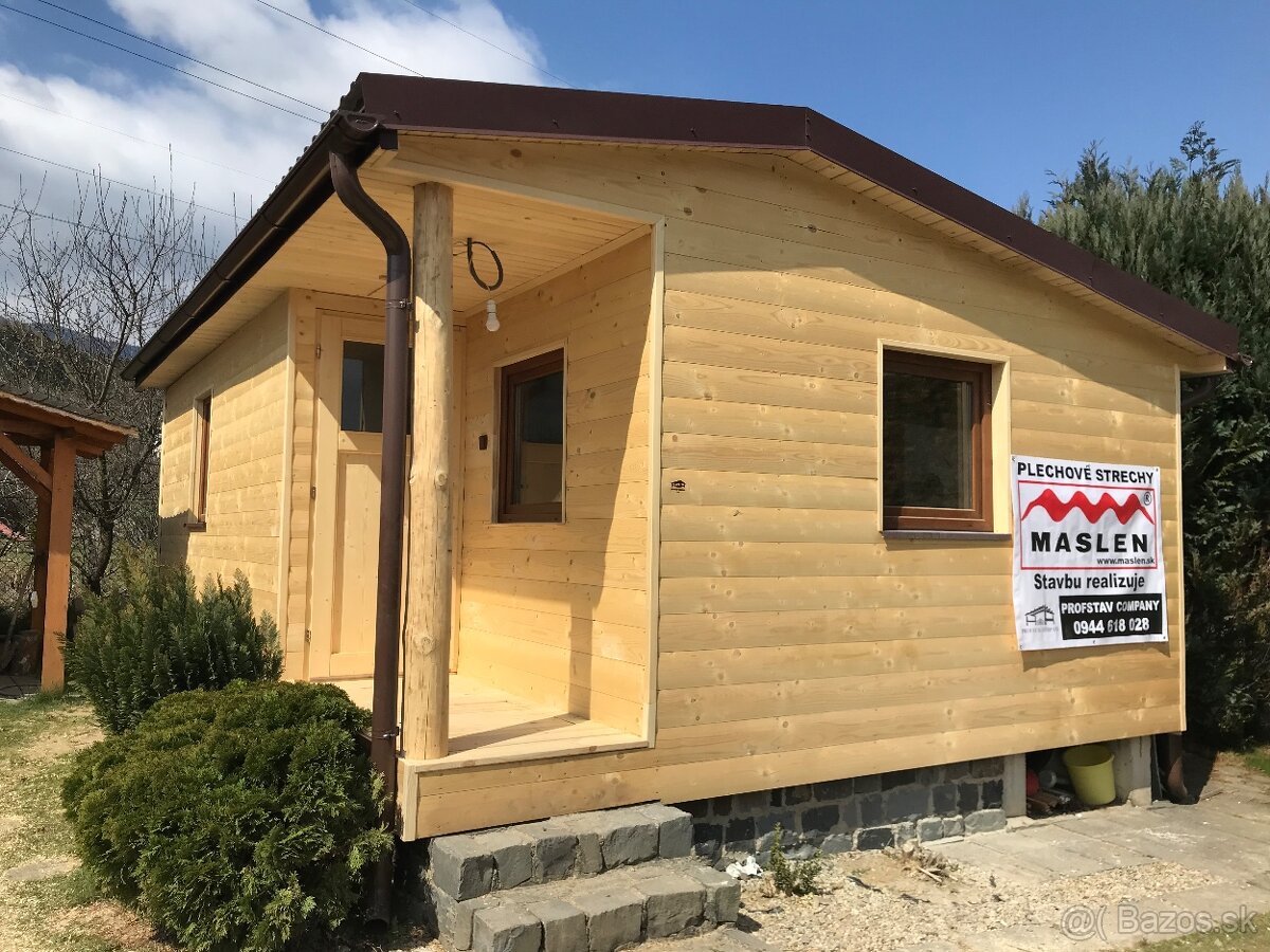 Rekonštrukcie chát. Výstavby montovaných chát. Mobilných dom