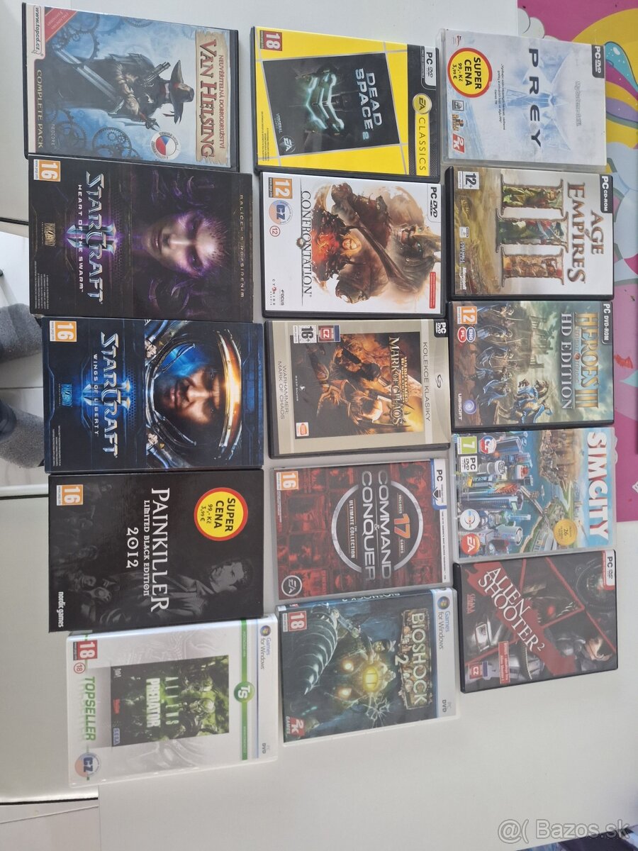 Predám hry na PC