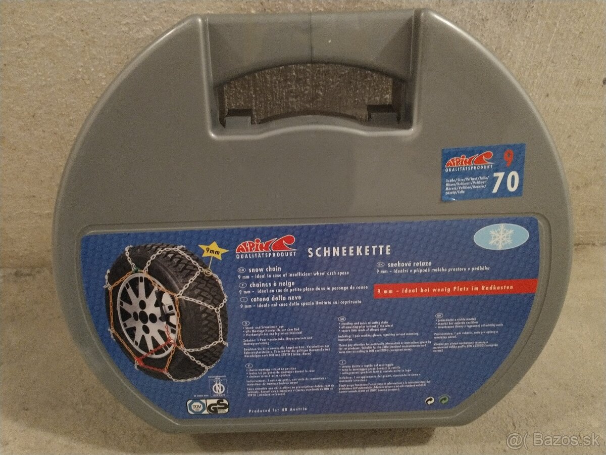 suzuki swift, disky, snehové reťaze