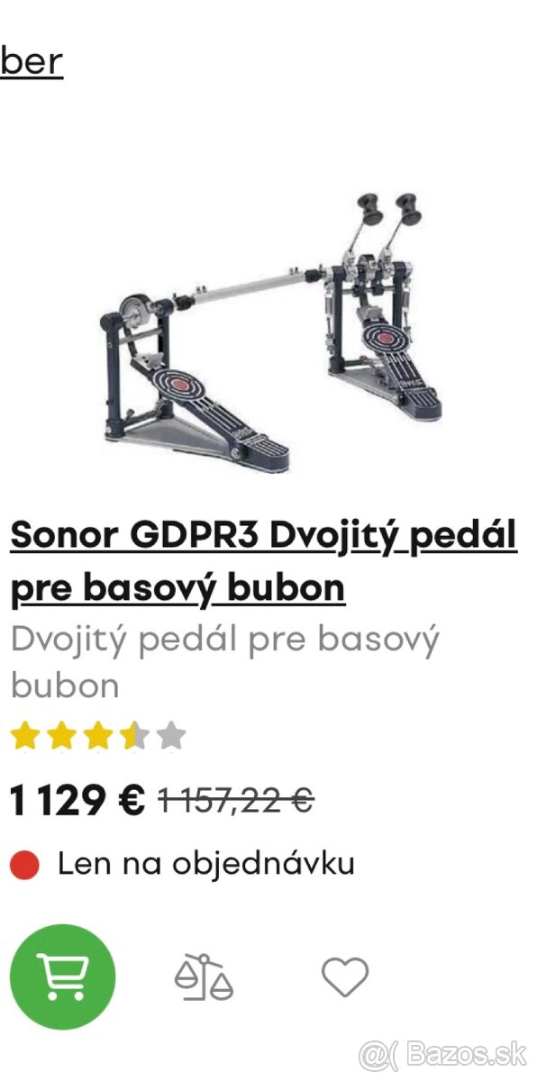 Sonor dvojšlapka
