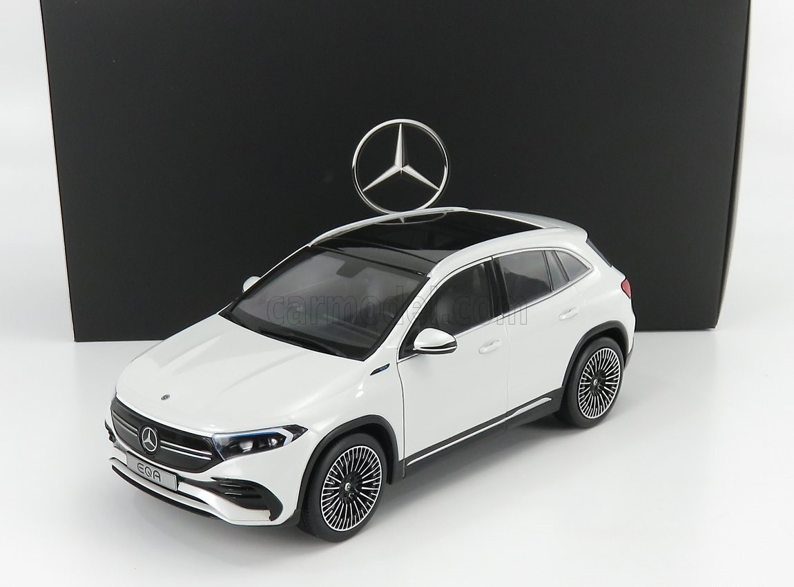 Mercedes-Benz EQA 2021 ( Digital white ) - 1:18 NZG