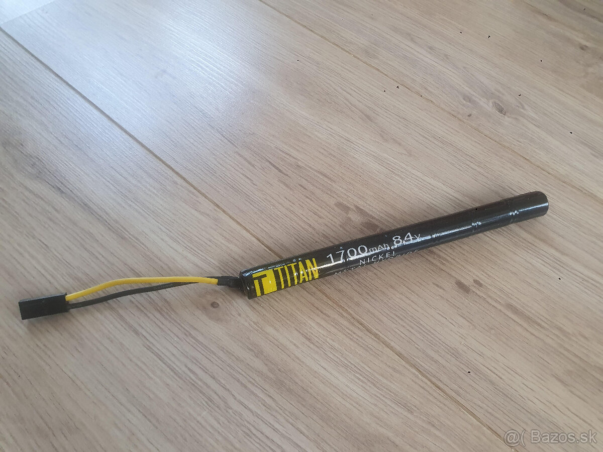 Akumulátor TITAN 8.4V 1700mAh NiMH, Mini AKstick Malá Tamiya
