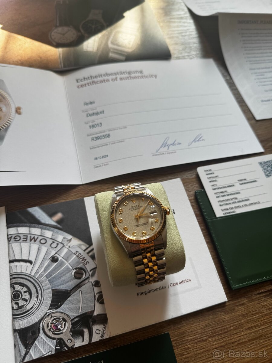 Rolex Datejust 36 - 16013 - 1988 rok