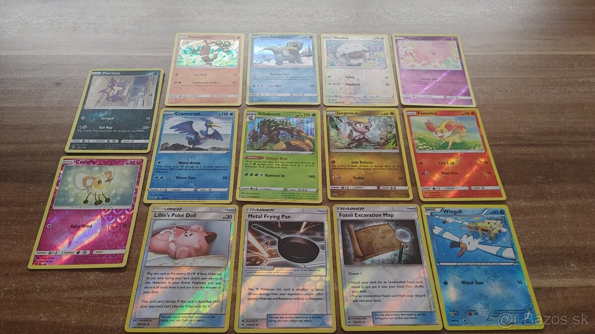 Predám staršie Pokemon karty