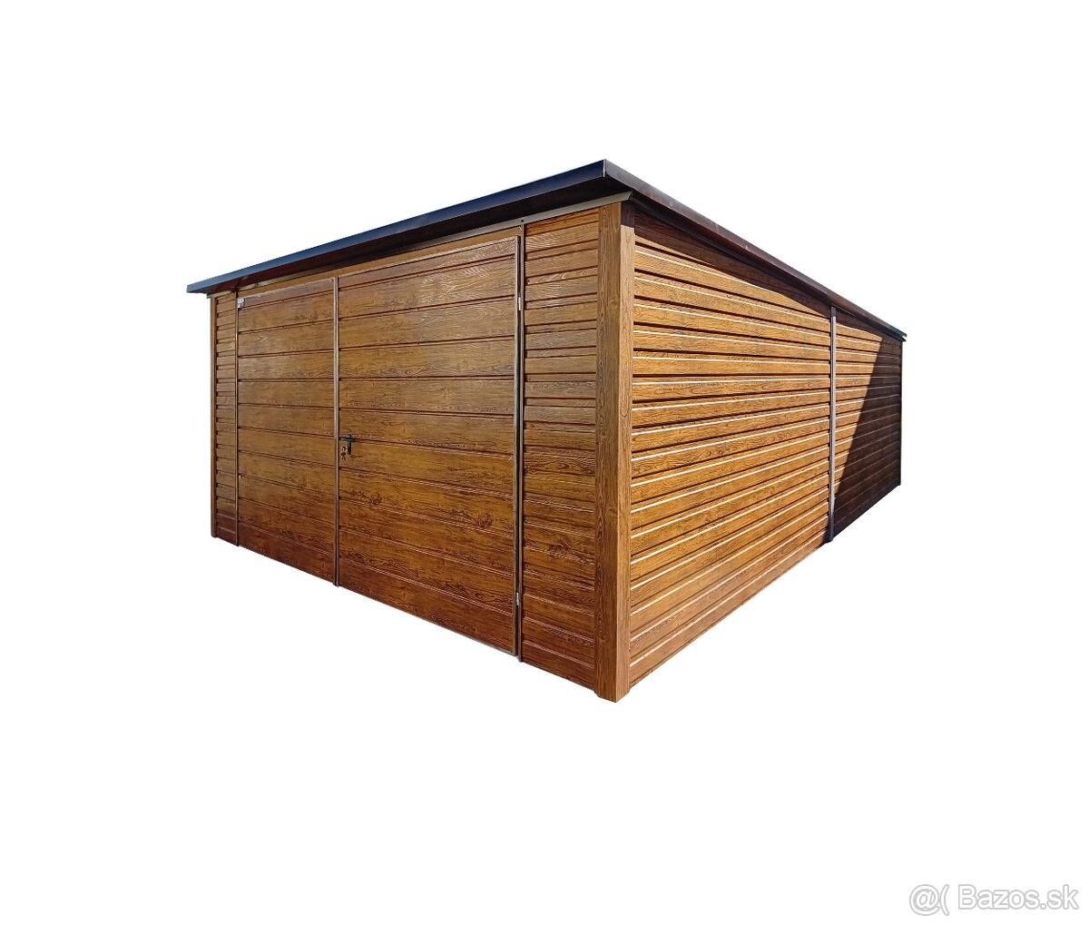 Plechová garáž 4x6 m