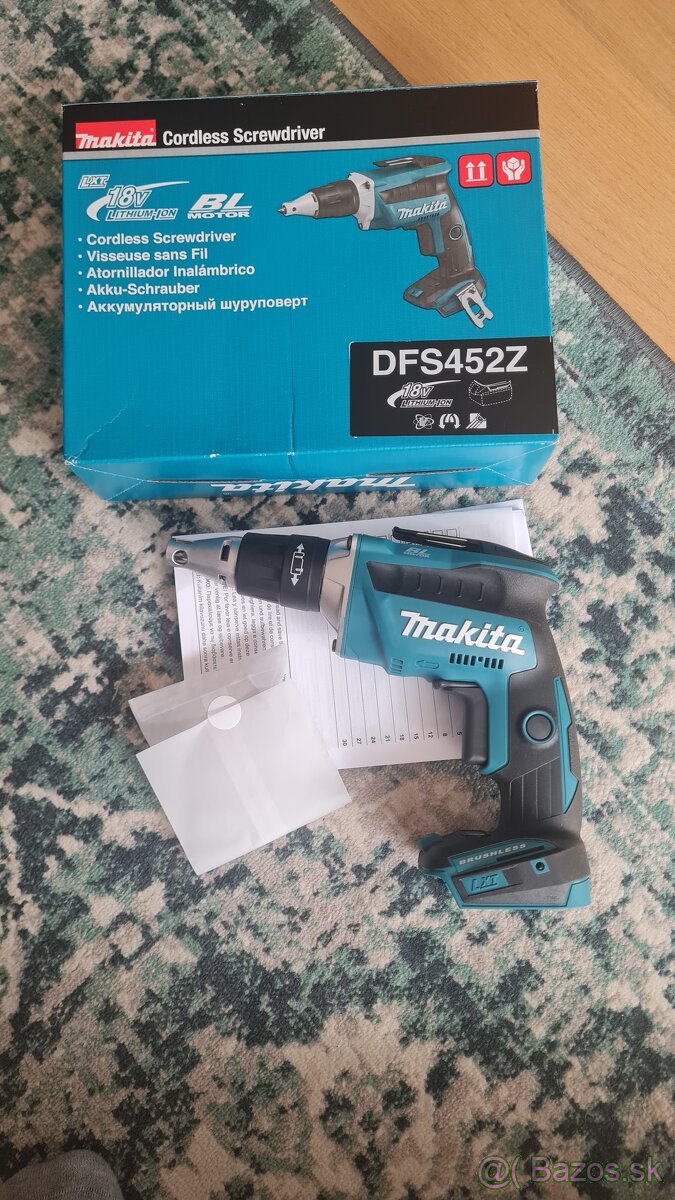 Skrutkovač Makita DFS452Z