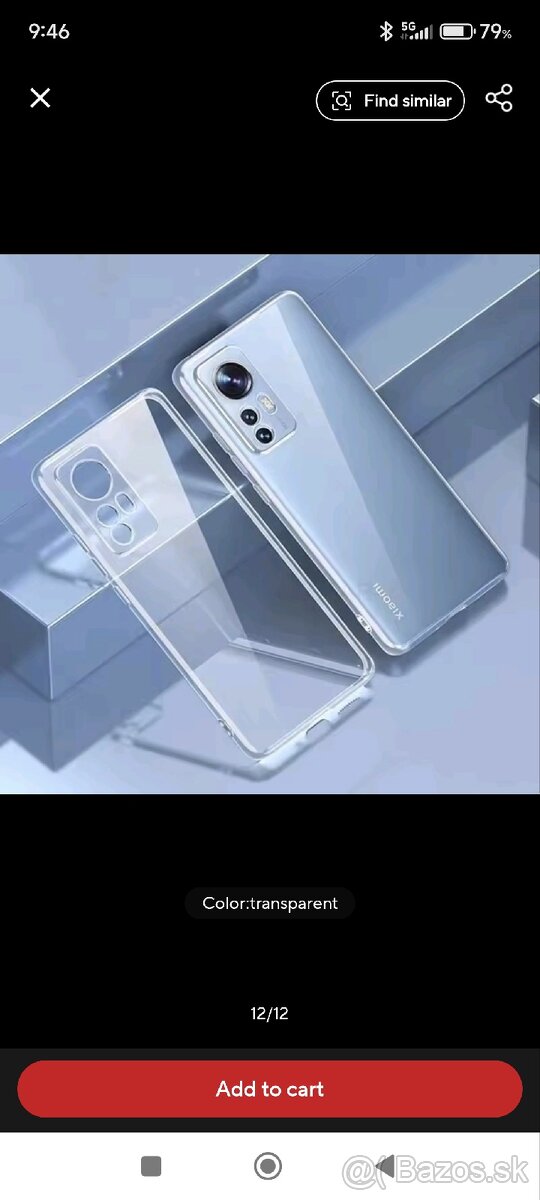 Xiaomi 12 T pro. Ochranné sklá. Zadné kryty.
