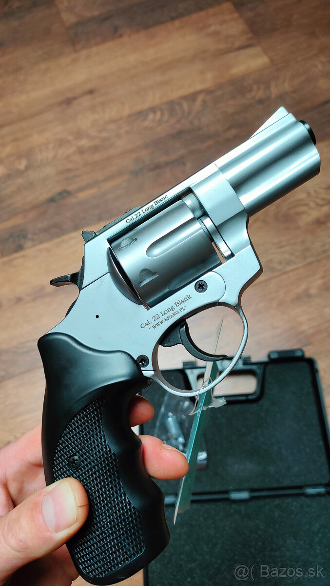 Signálny revolver EKOL Viper 2.5" White – kal. .22 Long Bla