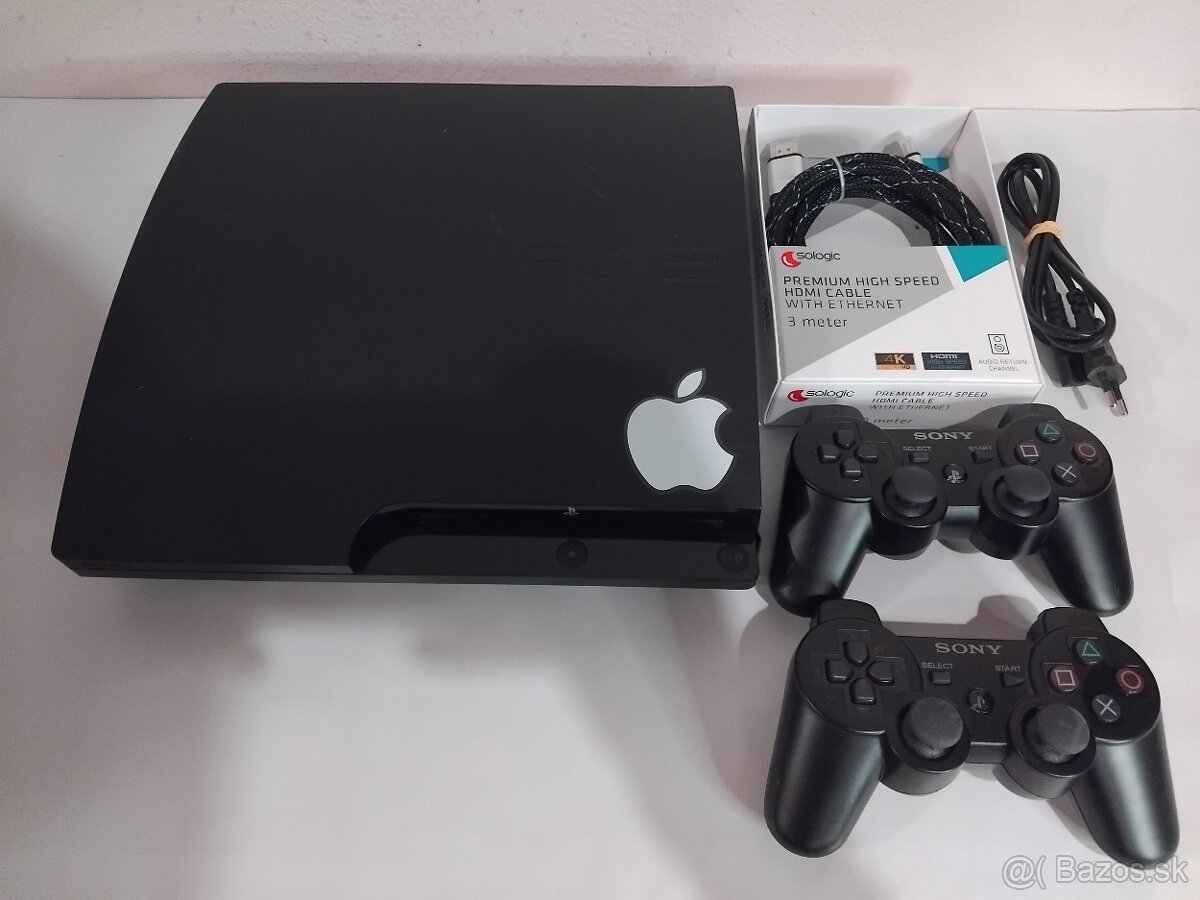 Sony PlayStation 3 (PS3) 320GB CECH-3004B + 2 ovládače