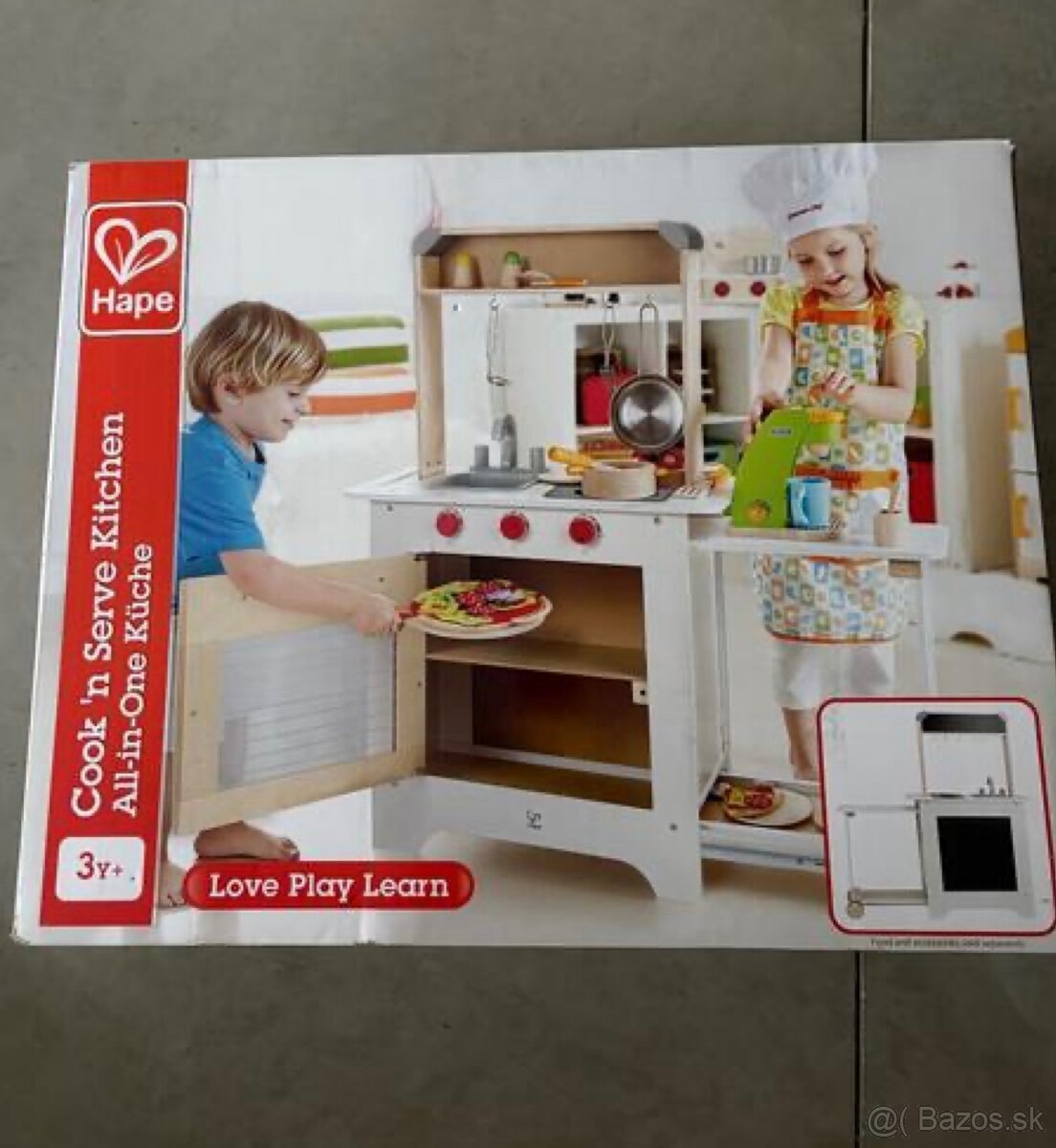 Hape nová rozkladacia drevená kuchynka