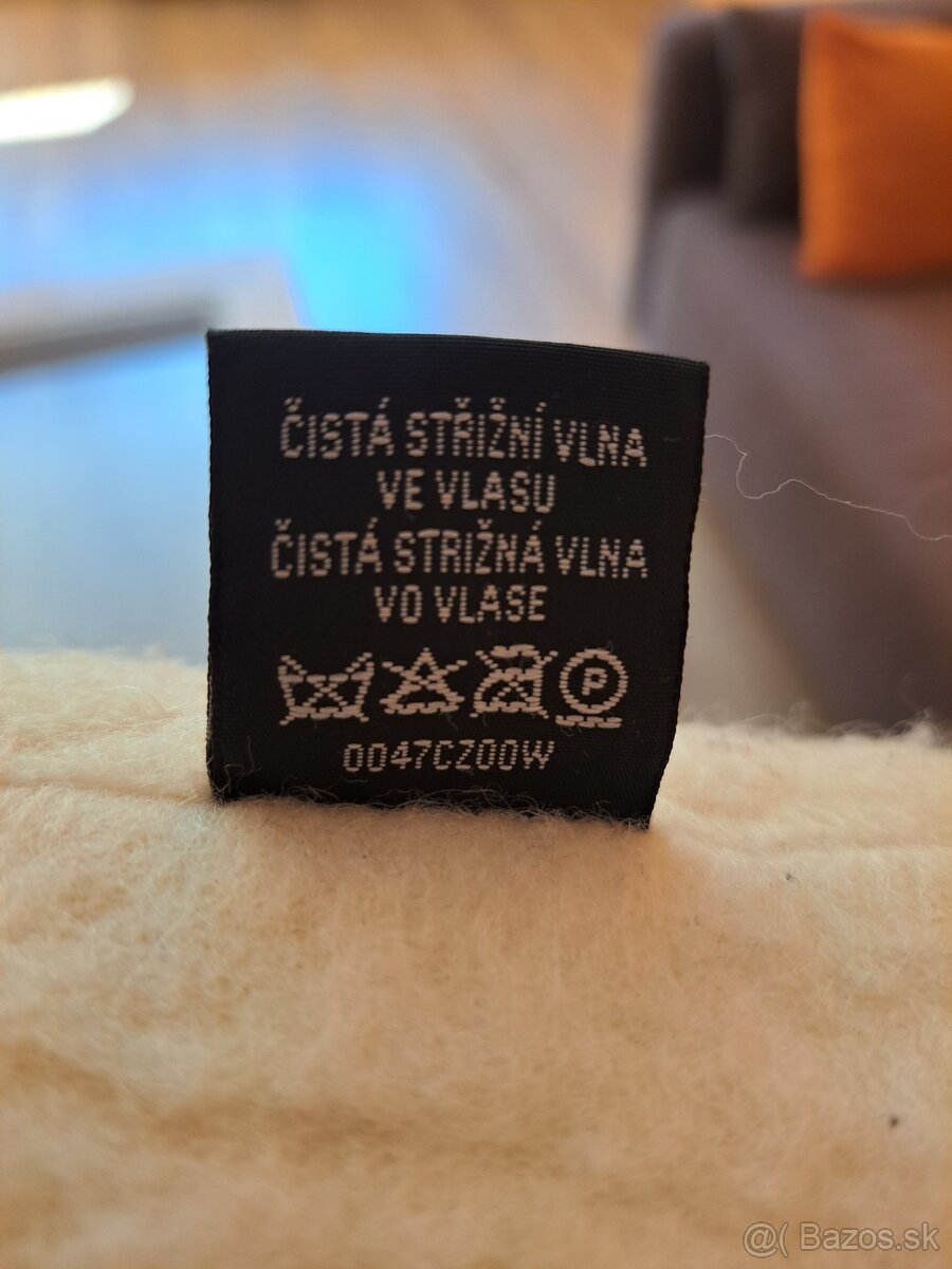 Vankúše zo 100% ovčej vlny