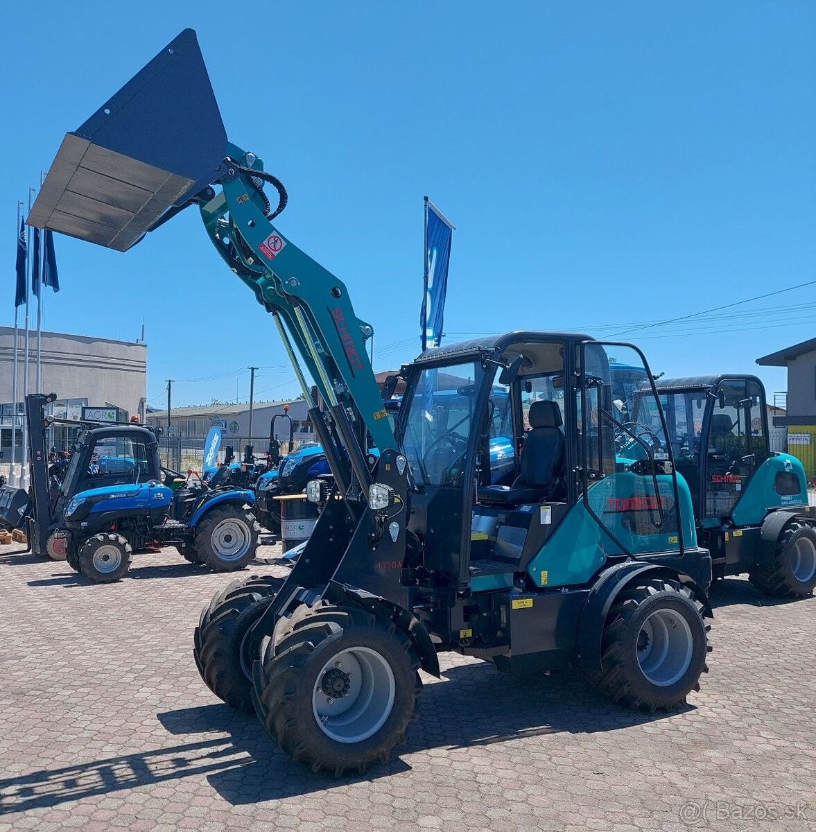 Kolesový kĺbový nakladač SCHMIDT 4350 A