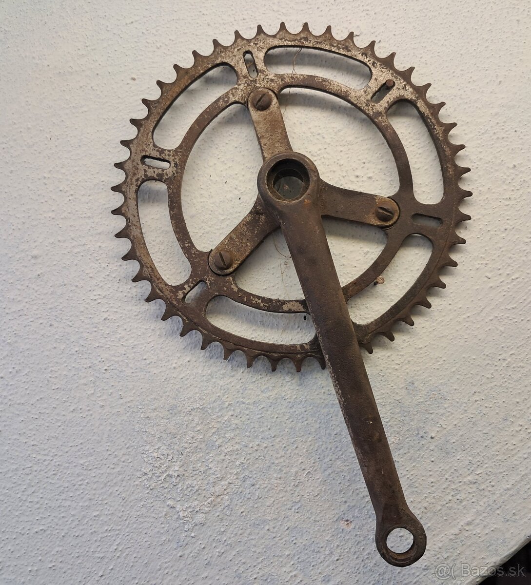 Historický bicykel prevodnik na zavodku