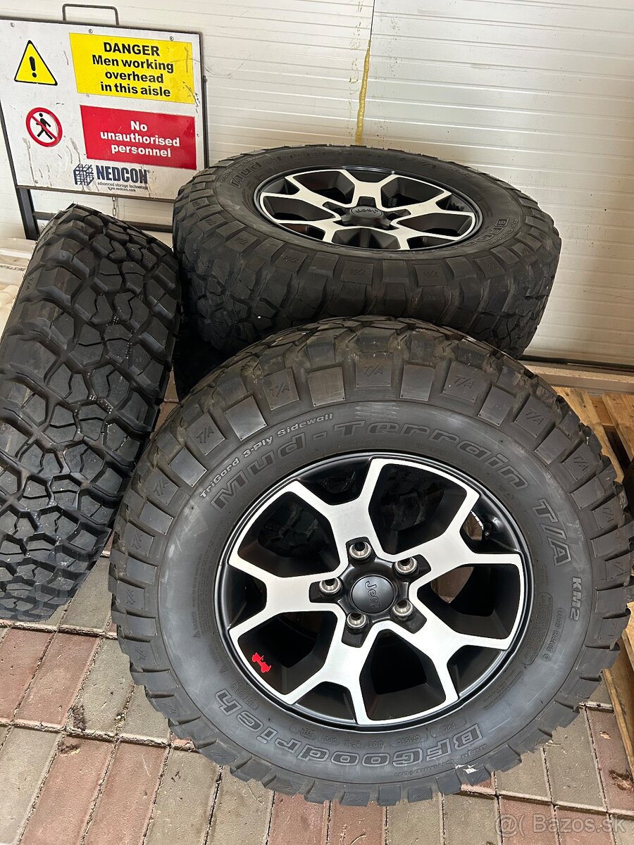 Jeep Wrangler sada kolesá