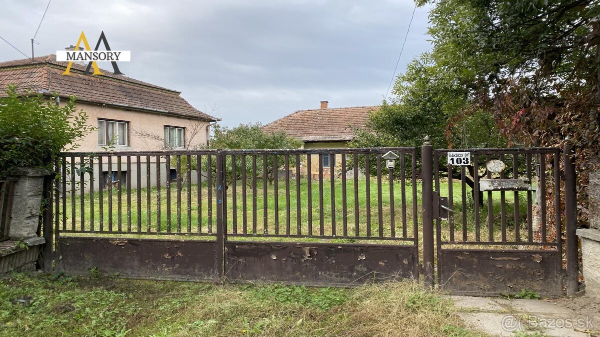 Na predaj 4 izbový rodinný dom na pozemku 5278 m2 za 43 000
