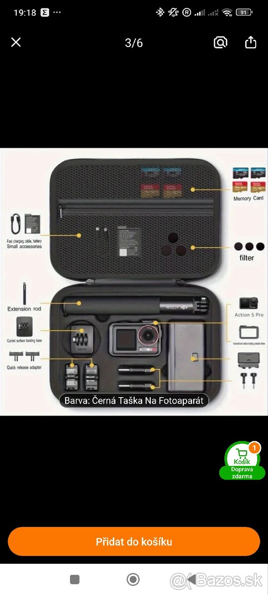 Predam puzdro na DJI OSMO ACTION 4,5