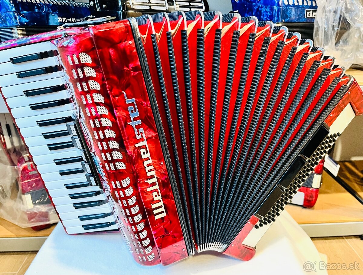 Predám akordeón Weltmeister Caprice 80 basový