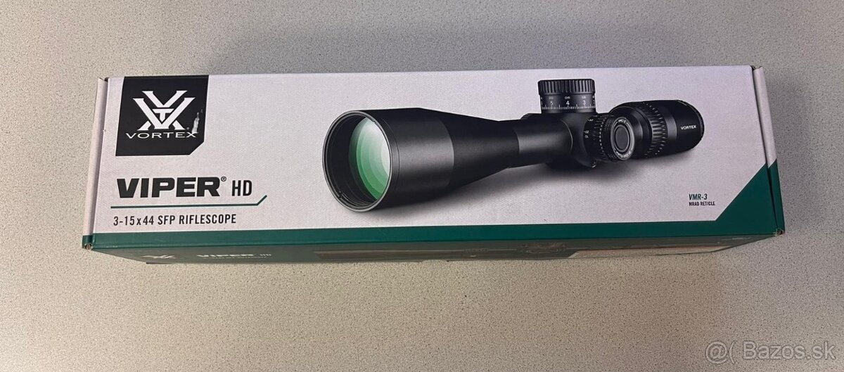Predám nový Vortex Viper SFP HD 3-15x44 VMR-3 MRAD