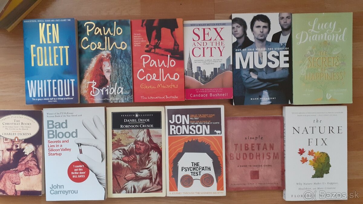 KNIHY V ANGLICKOM A NEMECKOM JAZYKU