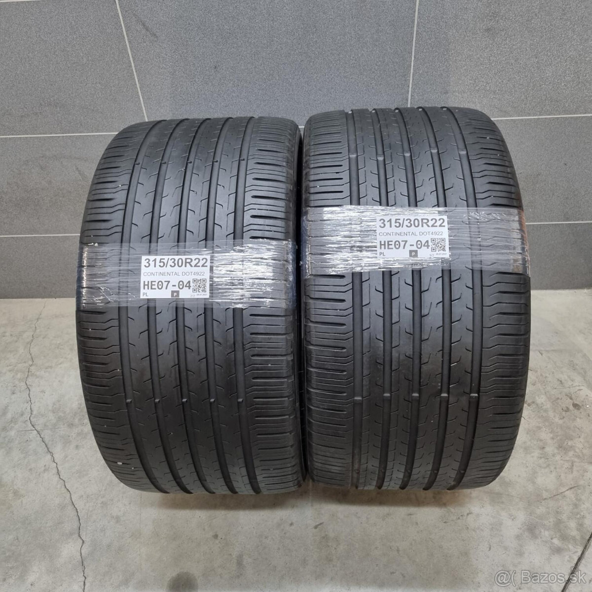 Letné pneumatiky 315/30 R22 CONTINENTAL