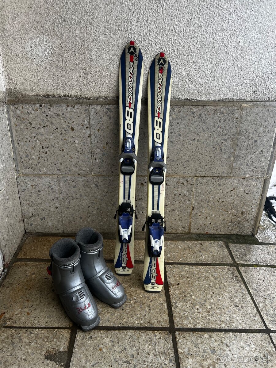 Detske lyze + lyziarky