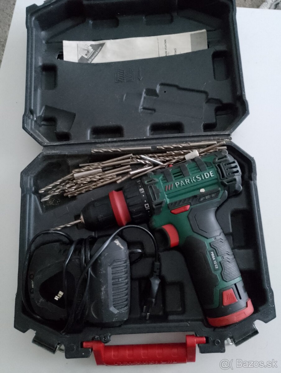 AKU vŕtačka Parkside