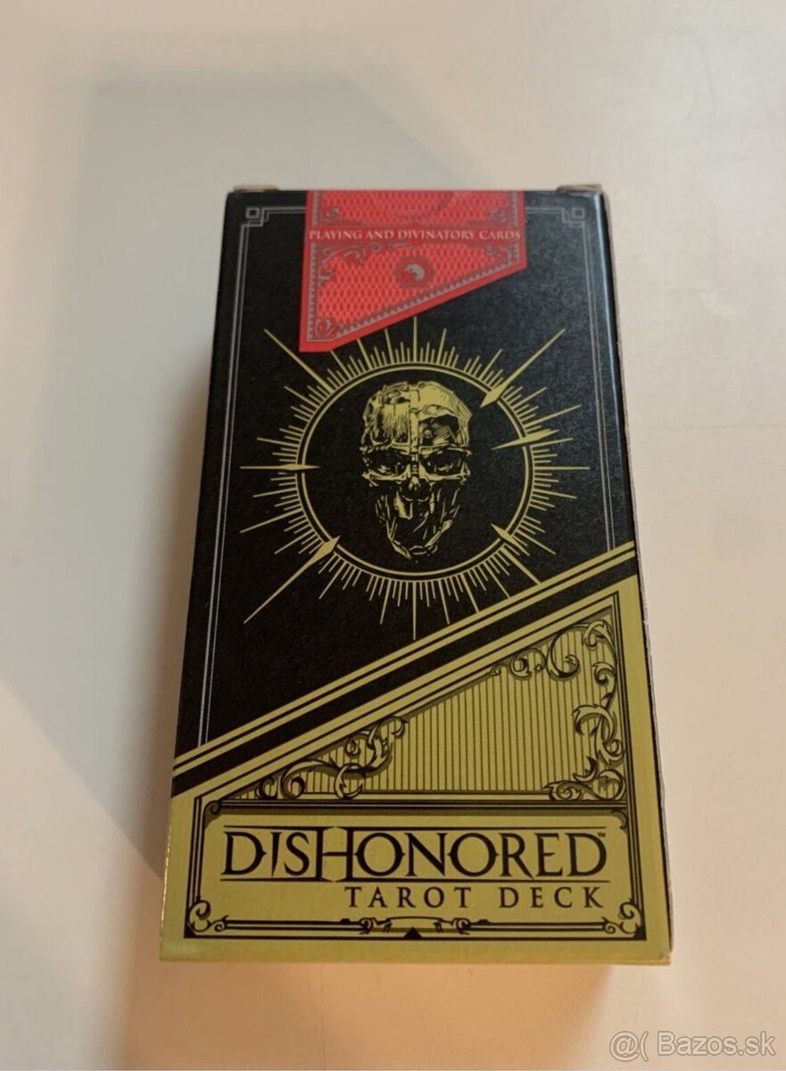 Balicek kariet Dishonored Bethesda Dishonored Tarot Deck
