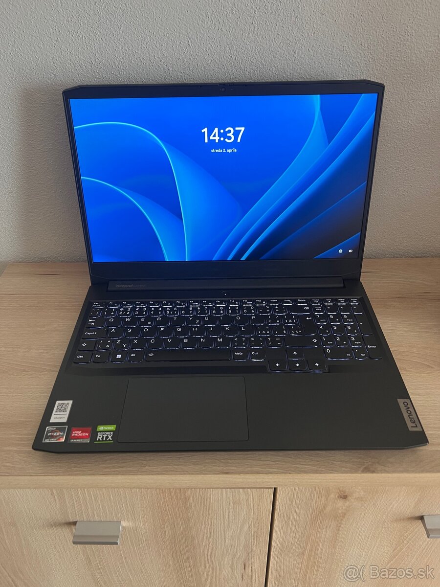 Lenovo IdeaPad Gaming 3 15ACH6 Shadow Black