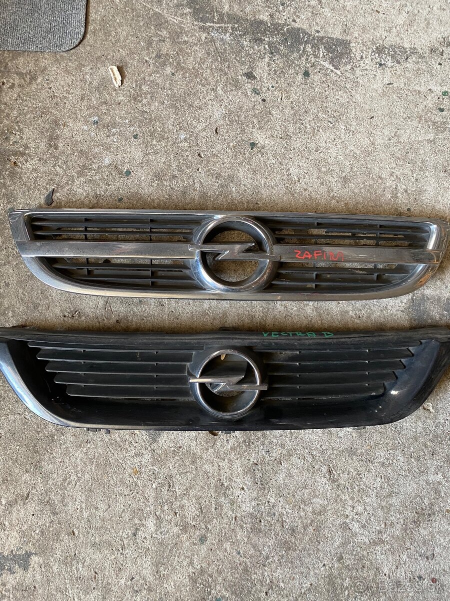opel zafira frontera vectra maska