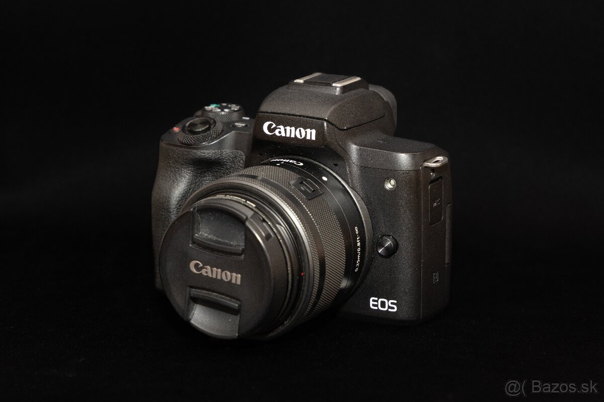 Canon EOS M50 15-45 IS STM EF-M redukcia EF EOS M