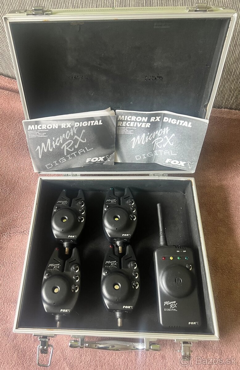 Predám Signalizátory FOX Micron RX Digital + Diaľkový pripos