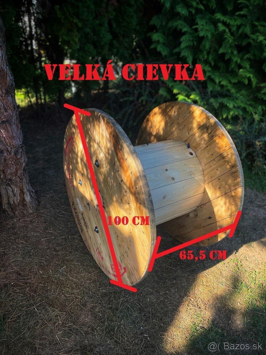 Drevene cievky - velke