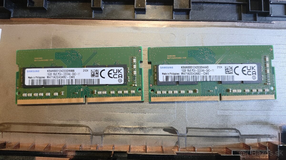 Predam SO DIMM DDR 4 2x16 GB Samsung