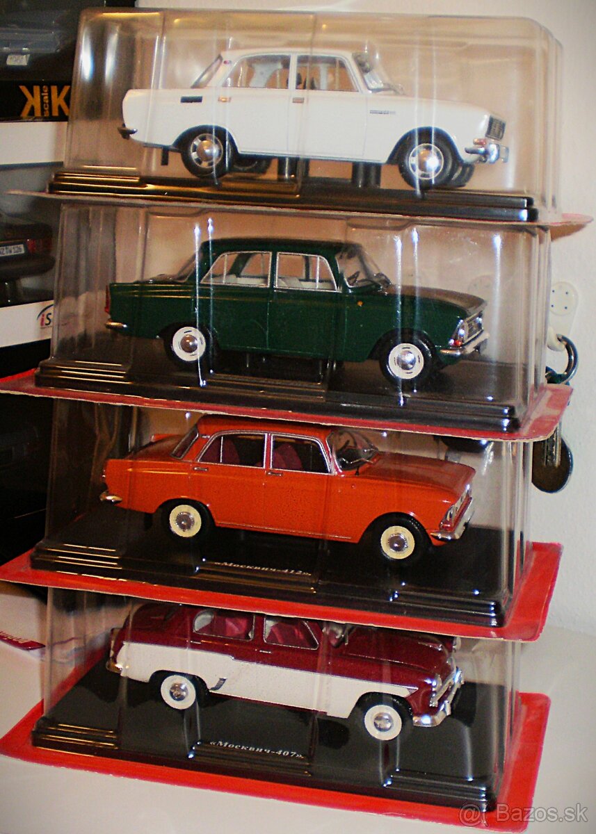 MOSKVIČ 407 , 408, 412, 2140 , HACHETTE , 1:24