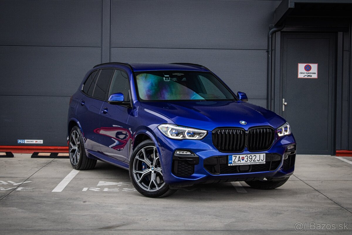 BMW X5 40d M Individual, 1. Majiteľ, SK, PPF, Nočné videnie