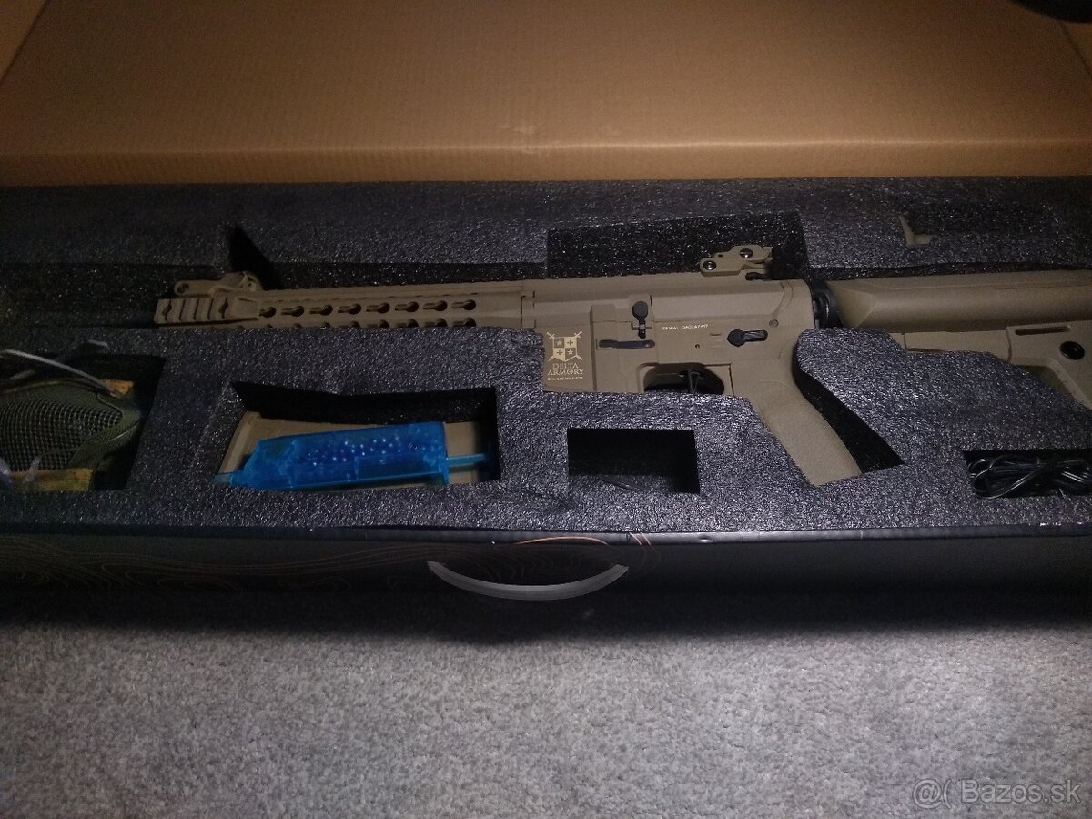 Predam Airsoftku AR15 KEYMOD 10" CHARLIE FULL TAN