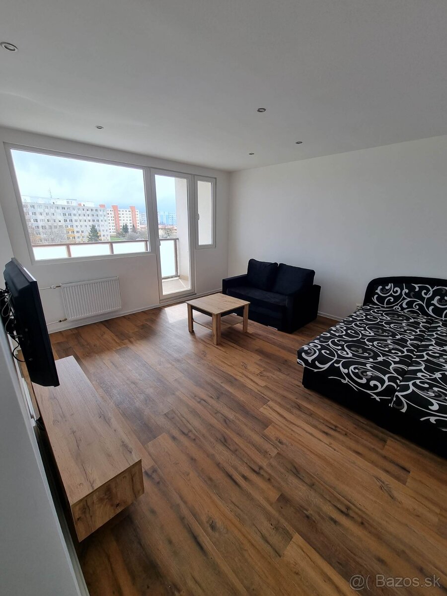 Nový moderný 1+1 izb byt Košice lodžia Terasa