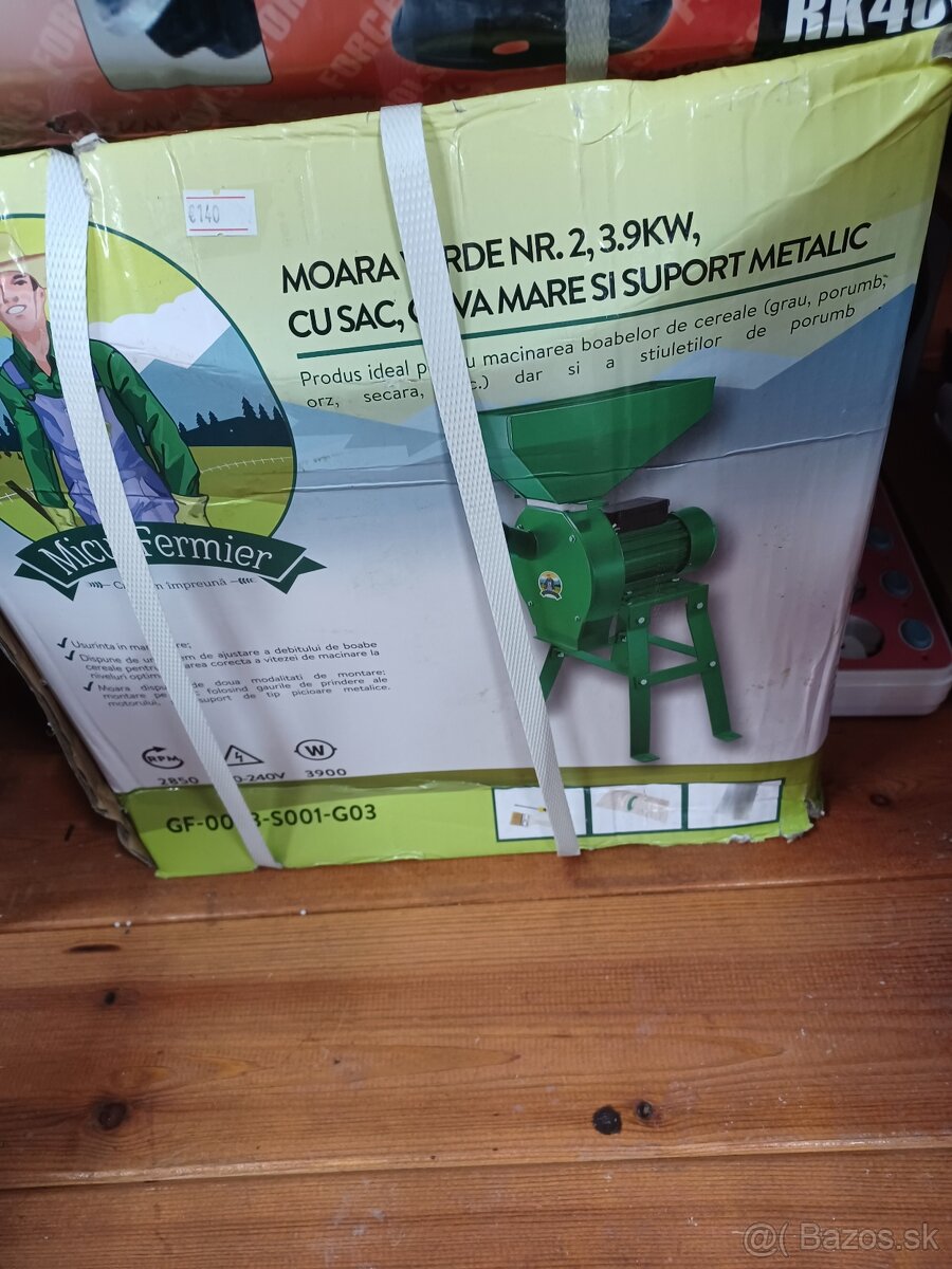 PREDÁM VÝKONNÝ KLADIVKOVÝ ŠROTOVNIK,MASÍ na 2230.NOVÝ.4SITA