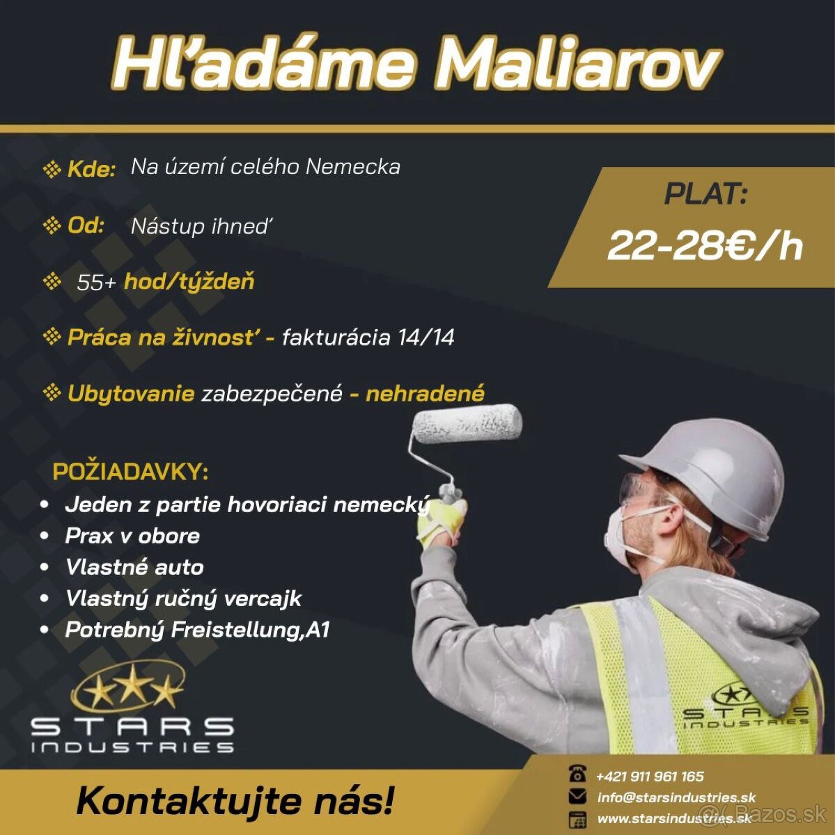 Hľadáme maliarov