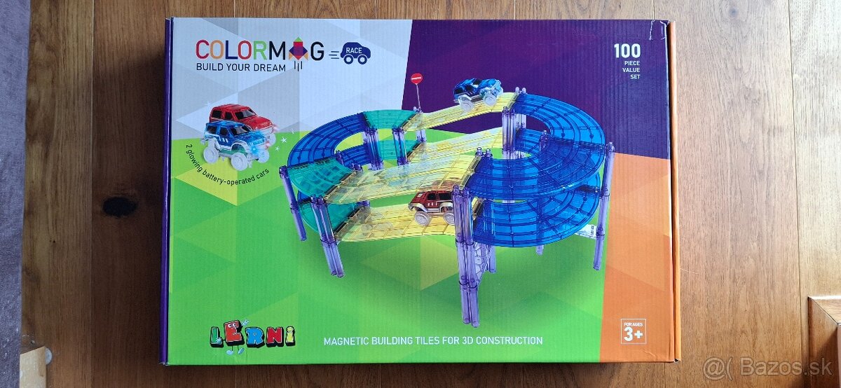 MAGNETICKÁ STAVEBNICA COLORMAG RACE