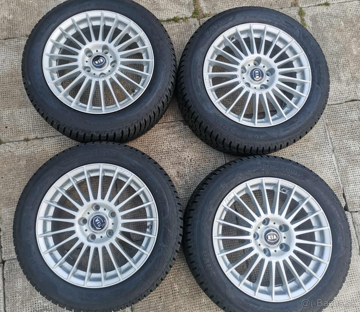 Zimné komplety na hlinikových diskoch R 16 5x114,3