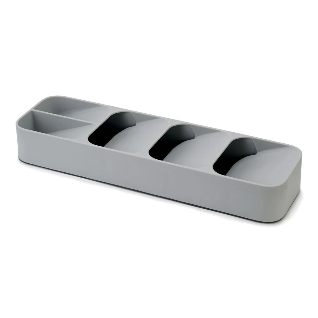 Organizér na príbory DRAWER STORE 39,5 X 11 cm, svetlosivá,