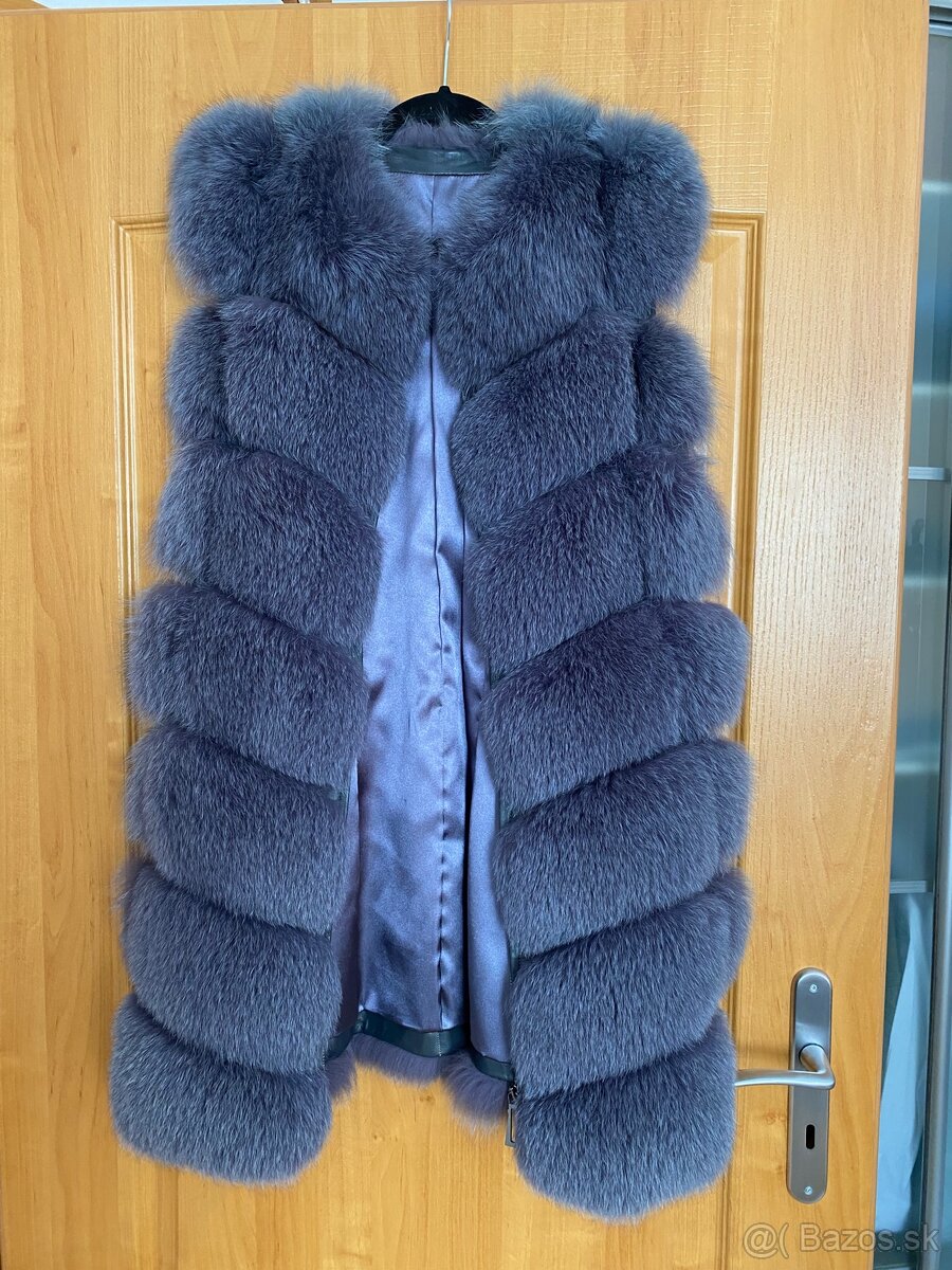 Kožušinová vesta