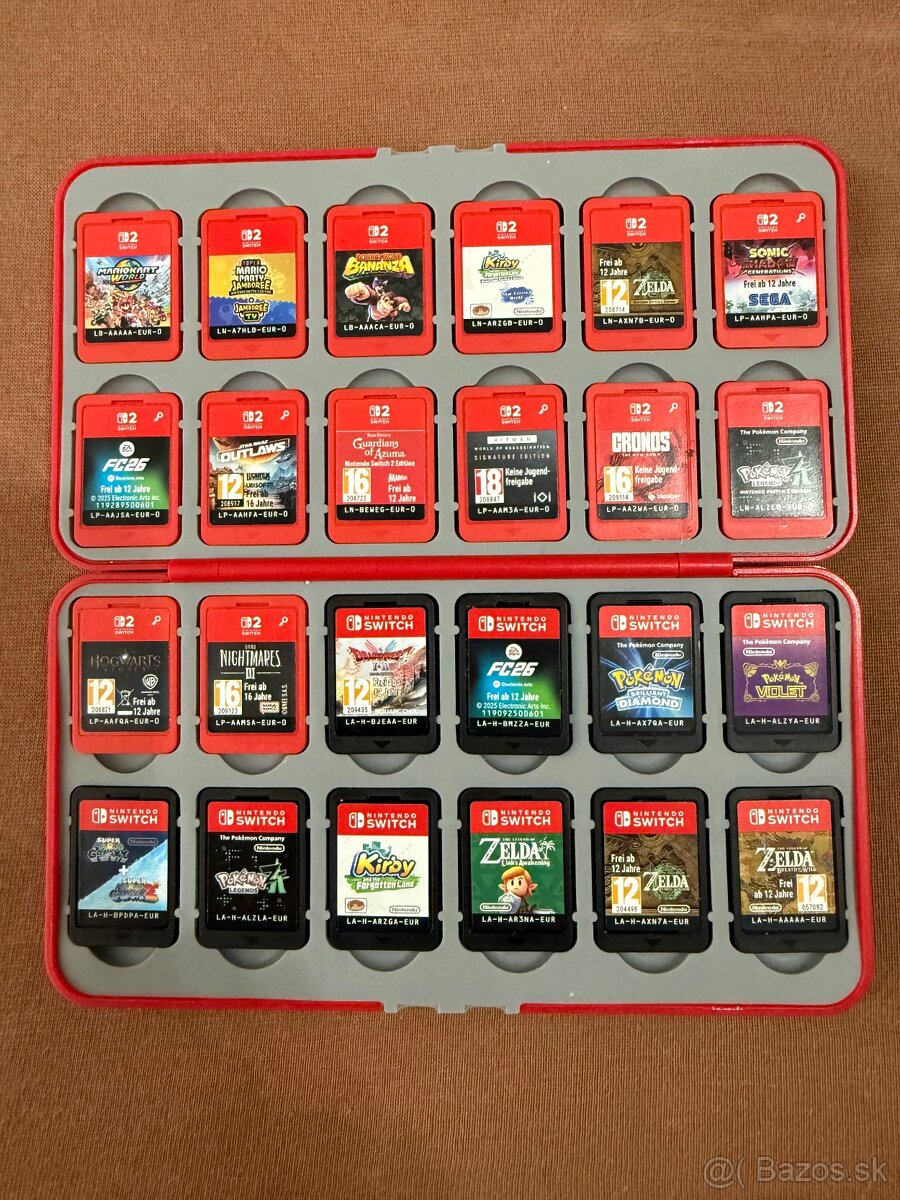 predám hry nintendo switch 1 a 2