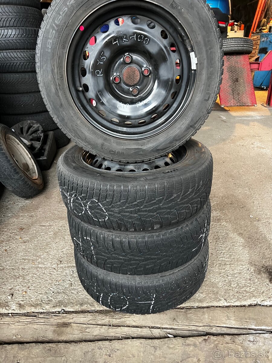 Zimná Sada 185/65R15 Disky 4x100